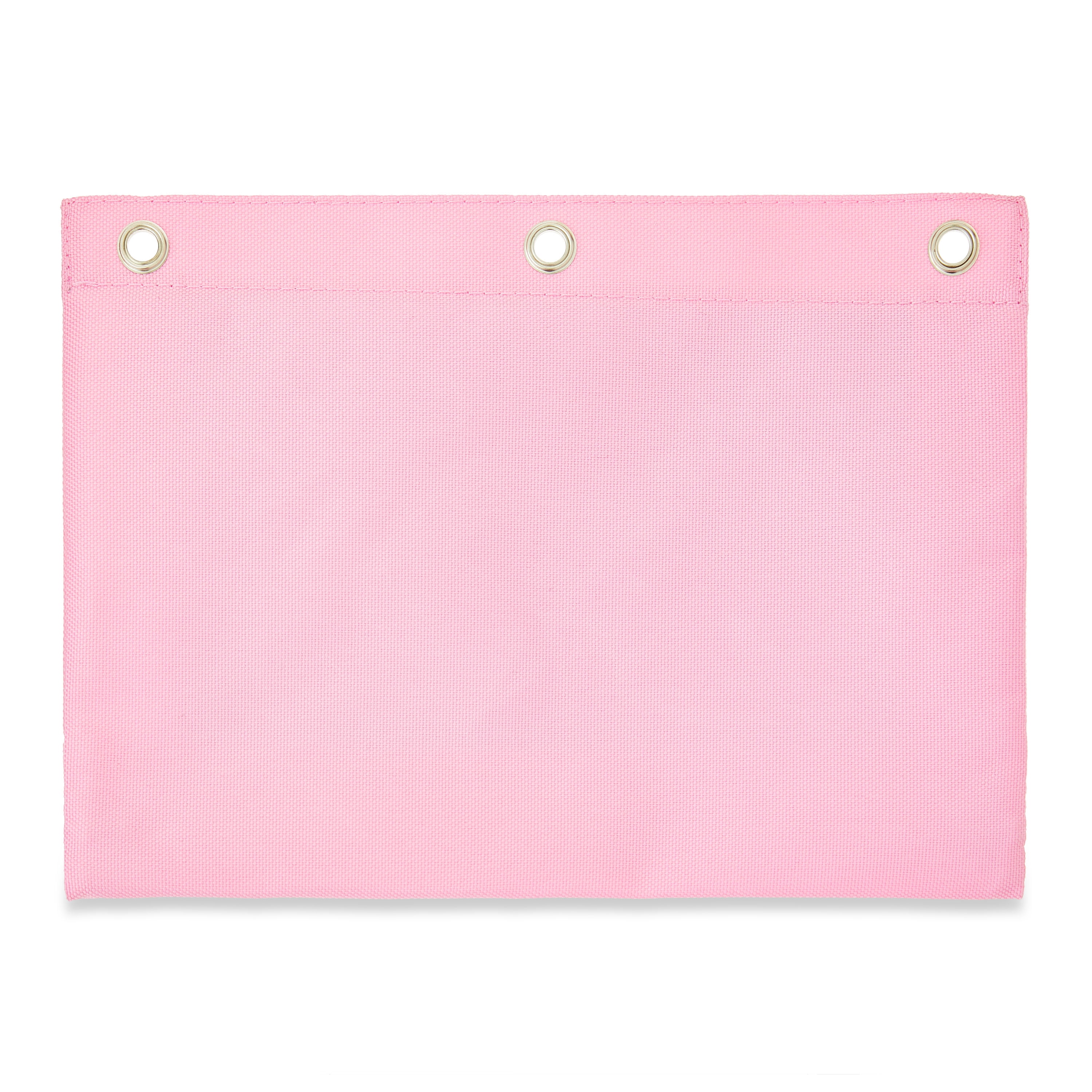 Pen+Gear Solid Binder Pouch, Pink, 10.25 in x 7.25 in