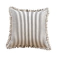 thumbnail image 2 of Throw Pillow Covers 16x16 Inch, Black Decorative Square Pillowcases, Farmhouse Holiday Cushion Covers for Couch Sofa Living Room Bedroom Outdoor Home Decor, 2 of 6