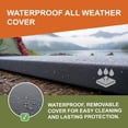 thumbnail image 4 of Waterproof Multi-Purpose Camping Mattress (26x72/30x75/38x75) Roll-Up Pad with Non-Slip Bottom Washable Zipper Cover – Medium-Firm CertiPUR Foam for Tent, Floor, RV Bunk or Guest Use, 4 of 7