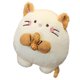 thumbnail image 2 of 1 pieza Muñeco de peluche adorable con forma de ratón de maní Muñeco de peluche Regalo de festival Decoración de fiesta para el hogar Tienda Beige 30cm, 2 of 5