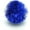 blue, variant on Tuff Kitty Puff Jumbo Sparkle Ball Cat Toy - (2 inch) 6 Pak Pick A Color (Blue)