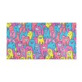 thumbnail image 2 of Haosy Cartoon Teeth Bathroom Rugs Non Slip Absorbent Soft Plush Quick Dry Bath Mat, 39"x20", 2 of 8
