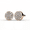 Rose Gold, variant on Cate & Chloe Nelly 18k White Gold Plated Pave Stud Earrings with Swarovski Crystals Gift for Women
