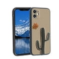 thumbnail image 1 of Compatible with iPhone 12 Phone Case, Cactus-84 Case Silicone Protective for Teen Girl Boy Case for iPhone 12, 1 of 1