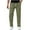 Army Green, variant on FDGIU Men's Hiking Athletic Pants Men's Solid Color Pocket Workwear Pantscasual Straight Leg Pants Straight Leg Pants