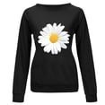 thumbnail image 5 of Munlar Womens Cardigan Sweaters,Winter Womens Casual Sweatershirts Ladies Daisy Print Sweatshirt Sweater Tee Sweater, 5 of 5