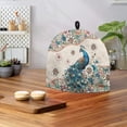 thumbnail image 4 of HELLHERO Peacock Tea Cozy Keep Warm Heat-Proof Teapot Dust Cover, 4 of 8