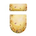 thumbnail image 5 of HELLHERO Lid Cover Set for Toilet with Fits All Toilet Shapes 2 Piece Toilet Lid Covers 17"x21" for Elastic Edge, 5 of 8
