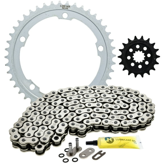 Niche Sprocket Chain Set for Kawasaki Ninja H2 18/44 Tooth 525 O-Ring Front Rear MK1014413