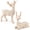 Reindeer, variant on Ayieyill 2pcs Reindeer Christmas Decoration Resin Reindeer Decor for Christmas Table Decor Christmas Figurines