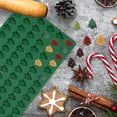 thumbnail image 3 of 2 Pack Christmas Silicone Chocolate Molds Christmas Tree Gingerbread Man Baking Molds Cookie Molds Candy Bakeware For Cake Decoration Non-stick Molds, 3 of 5
