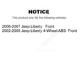 thumbnail image 2 of Kugel Front Left (Driver Side) Wheel Bearing Hub Assembly 70-513176 for Car Jeep Liberty, 2 of 11
