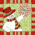 thumbnail image 2 of Reed, Tara 15x15 White Modern Wood Framed Museum Art Print Titled - Sentimental Snowmen I, 2 of 4
