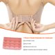 thumbnail image 5 of Qarigey Correa de extensión extensores de sujetador hebilla 4 ganchos sujetador ganchos transpirable práctico reemplazo 3 filas para ropa Ropa, zapatos y accesorios Miscelánea rosa durazno profundo, 5 of 5