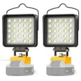 thumbnail image 1 of Luz de trabajo LED inalámbrica de 96 W y 10000 lúmenes para Dewalt de 20 V con puerto USB, 1 of 6