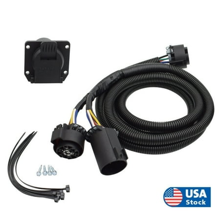 For 17-22 Ford Super Duty F250-550 HC3Z-15A416-A In Bed Trailer Wiring Harness