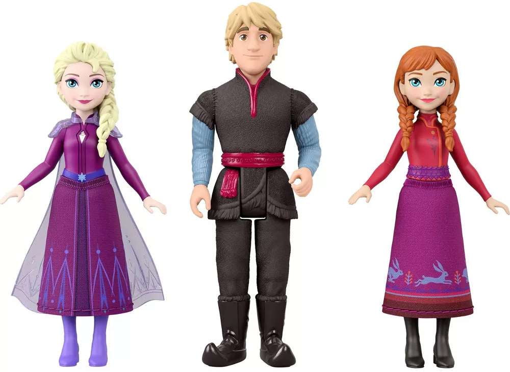 Disney Storytime Stackers Animals of Arendelle Gift Set [Includes 3 Mini Dolls, 3 Playsets & Accessories]