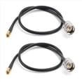 thumbnail image 1 of 2 Cable RG58 UHF SO239 Hembra una Conector SMA Macho, Cable de Extensión Recto Coaxial , 1 M, 1 of 6