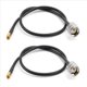 thumbnail image 1 of 2 Cable RG58 UHF SO239 Hembra una Conector SMA Macho, Cable de Extensión Recto Coaxial , 1 M, 1 of 6