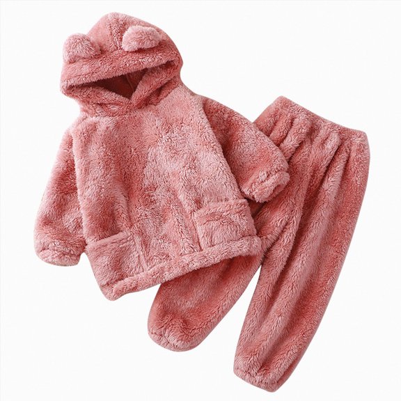 Toddler Girls Clothes Fall Winter Outfit Sets, Baby Boy Girl Long Sleeve Round Neck Cute Elastic Waist 0 6 12 18 24 Months 2T 3T 4T 2 PC Playwear Set Kaprioy Baby Girl Clothes