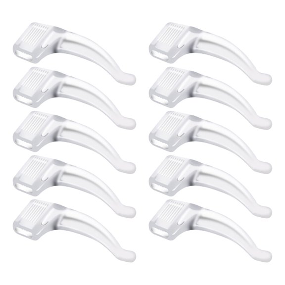 Raindrops 30 Pairs Silicone Ear Grip for Glasses & Sunglasses