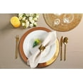 thumbnail image 2 of Juego de 12 servilletas de tela Ramanta Home, poliéster, 50 x 50 cm, color beige, 2 of 5