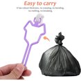 thumbnail image 4 of OULII Support de Sac à Déchets pour Chien 5 Pcs Durable Polyéthylène Mains Libres pour Laisses d'Animaux, 4 of 8