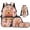 Pink Watermelon Capybara, variant on Bulopur Girls 17 Inch Backpack Set 4 Piece Pink Capybara Print School Bookbag with Lunch Box, Water Bottle Holder and Pencil Case for Toddler Girls