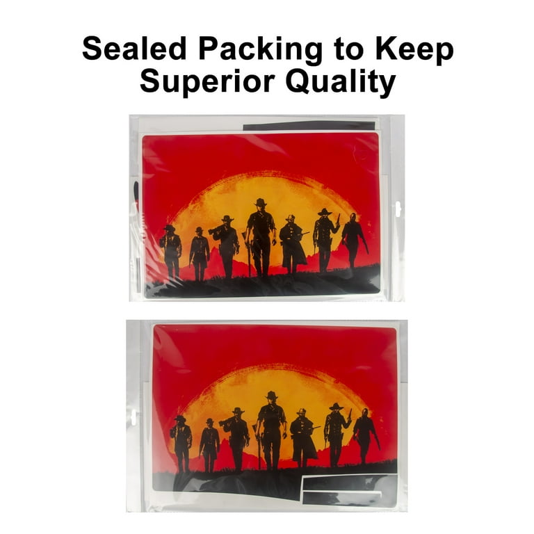 Full Set Skin Decal for PS5 Console Disc Edition,Red Dead Redemption 2  Sticker Vinyl Decal Cover Wrap for Playstation 5 Console and 2 Controllers:  : PC & Video Games