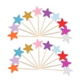 thumbnail image 4 of GOOHOCHY 60pcs Star Cake Topper Creative Chic Cake Dessert Fruit Picks Decoration Party Supplies (Random Color), 4 of 8