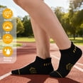 thumbnail image 3 of HIALTODAY 5 Pack Men Cushion Crew Socks Enhanced Cushioning Arch Support for All-Day Comfort Ideal for Running, Work, Gym & Casual Wear, 3 of 8