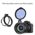 thumbnail image 2 of bedienty ND Lens Filter Quick Release Switch Bracket Adapter Multiple Specifications Lens Filter for DSLR Camera Photography 58mm, 2 of 6