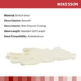 thumbnail image 3 of McKesson Vinyl Exam Gloves - Stretchy, Disposable Medical Glove - Medium, 100 Count, 1 Box, 3 of 7