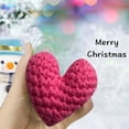 thumbnail image 3 of Crocheted Heart Shaped Pocket A Of And Warmth. Festive Atmosphere Suitable For Couples And . Cards for Sympathy Humorous Birthday Cards for Sister Sympathy Set Cards for Kids Just Because Task Storage, 3 of 3