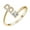B, variant on Rings for Exquisite Fashion 26 English Alphabet Style Ring Letter Fashion Copper Ring