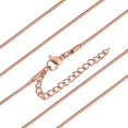thumbnail image 1 of Serpiente de Cadena Mujer Redondo Collar Delgado Acero Inoxidable Gargantilla para Mujer y Hombre, 1 of 4