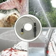 thumbnail image 6 of Yanerim Stainless Steel Garden Hose Flexible Anti-kink Expandable Water Pipe Weather-resistant Hose with Leak Proof Brass Connectors for Car Washing Garden Watering, 6 of 7