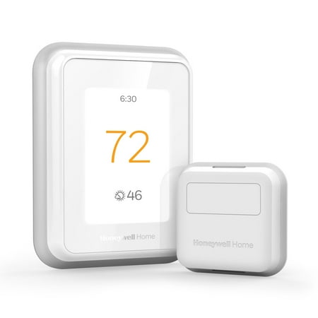 Honeywell Home - T9 Smart Programmable Touch-Screen Wi-Fi Thermostat with Smart Room Sensor - White