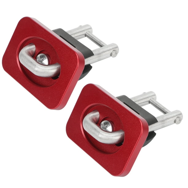 Fyydes 2pcs Stainless Steel Tie Down Anchors Truck Bed Side Wall