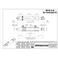 thumbnail image 4 of Hydraulic Cylinder 2 in bore x 8 in stroke tang hydraulic cylinder Welded Double Acting 3500 PSI, 4 of 6