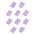 thumbnail image 1 of sweethay Correa de extensión Sujetador Extensor Hebilla 2 Gancho Transpirable Mujeres íntimas Botones coloridos Banda trasera 3 filas púrpura morado claro 10Conjunto, 1 of 6