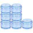 thumbnail image 6 of Zcyifa round pill box 1 Set Portable Cylindrical Medicine Box Plastic 7 Grids Combination Storage Box Pill Organizer Container (Size S Blue), 6 of 10