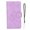 Purple, variant on Riousery Premium 2 in 1 Wallet Flip Phone Case Magnetic Removable PU Leather Protective Back Cover with Lanyard for iPhone 13 Pro 6.1 inches / 15.5 cm Black
