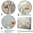 thumbnail image 3 of Designart "Ivory Buttercups On Neutral Simplicity" Buttercups Floater Framed Canvas Wall Art, 3 of 5