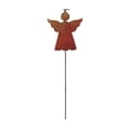 thumbnail image 1 of Village Wrought Iron RGS-73 Angel-Halo Rusted Garden Stake, 1 of 1