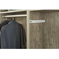 thumbnail image 4 of Rev-A-Shelf 14" Telescoping Closet Hanging Valet Rod, Chrome, CVLSL-14-CR-1, 4 of 10