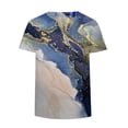 thumbnail image 5 of Patlollav Womens Plus Size Summer Round-Neck Short Sleeve Print Casual T-Shirt Blouse, 5 of 5