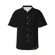 thumbnail image 1 of Balery Black Marble Camisas hawaianas de manga corta para hombre, camisas playeras de corte holgado, camisas de vacaciones con botones,X-Large, 1 of 7