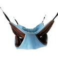 thumbnail image 4 of SPRING PARK Small Pet Cage Hammock, Double Layer Hamster Cage Accessories Bedding, Warm Hammock for Parrot Ferret Squirrel Hamster Rat Playing Sleeping, 4 of 7