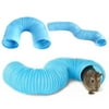 Bangcool Small Animal Play Tunnel Collapsible Plastic Hamster Tunnel Ferret Tunnel Tube